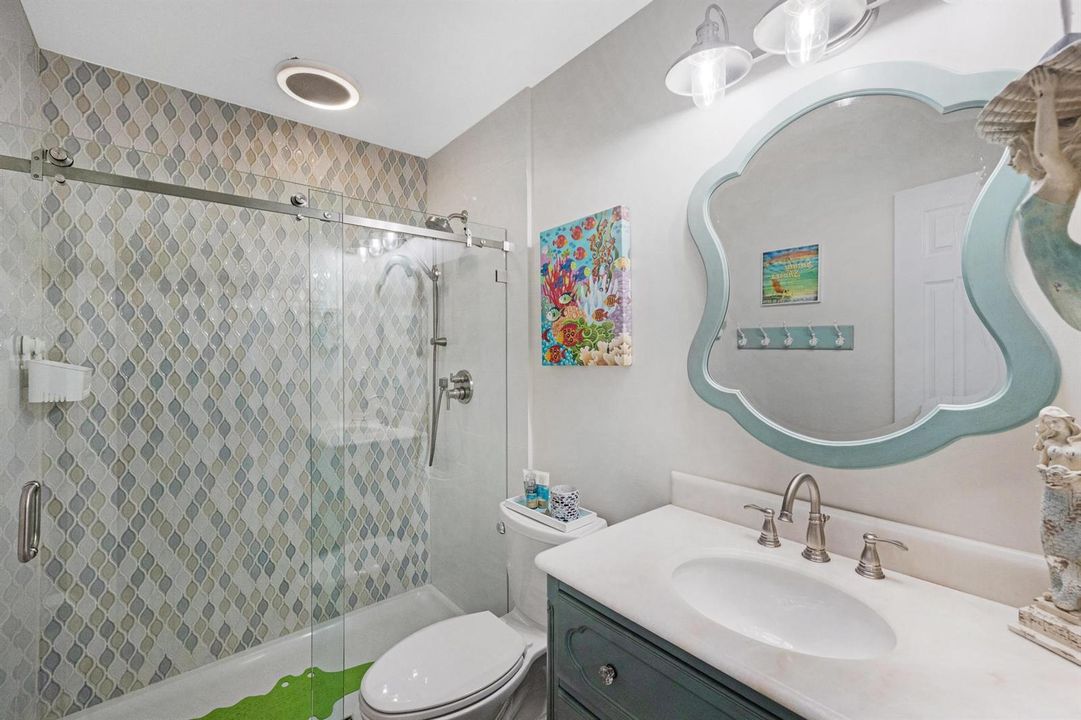 Hallway Bathroom
