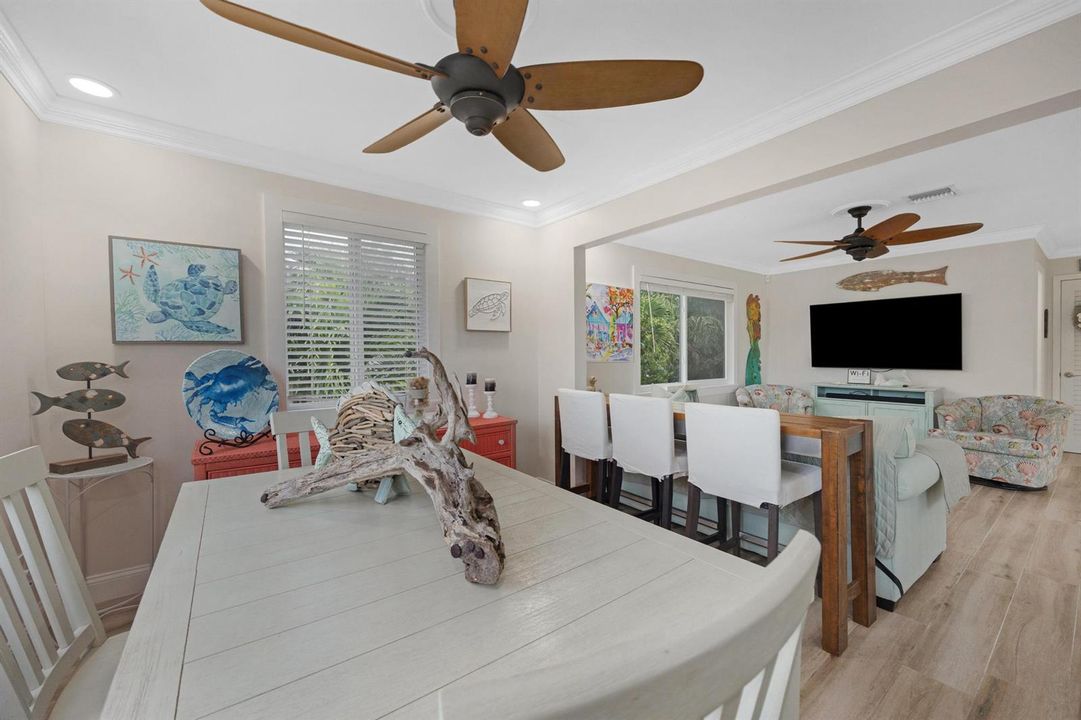 Dining area