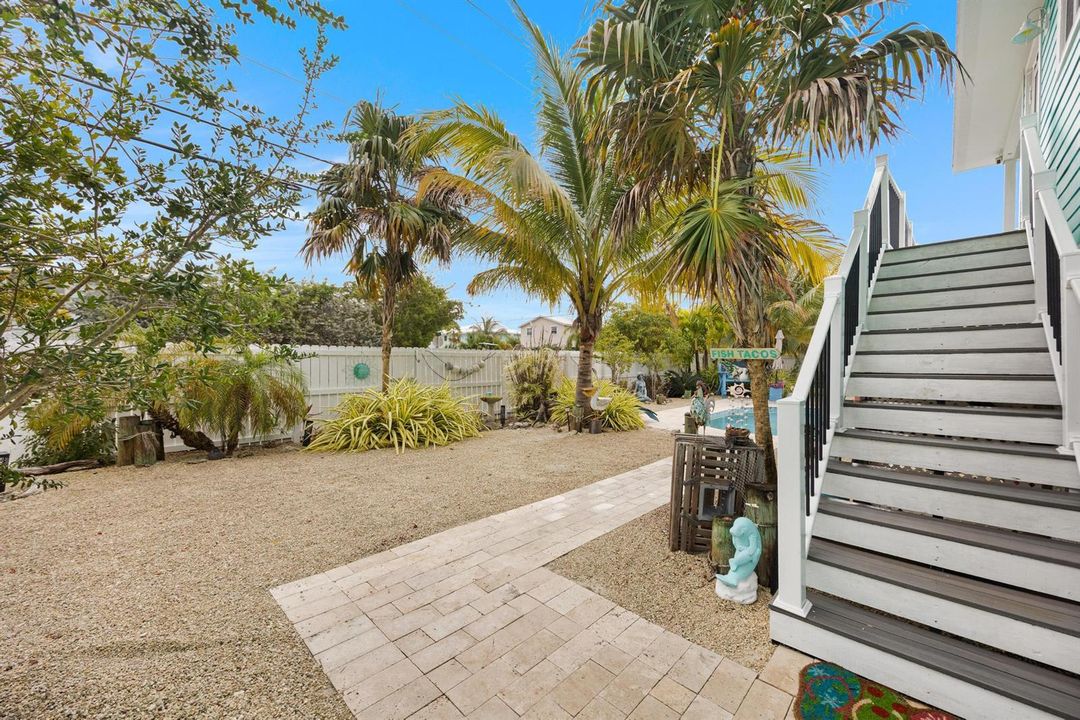 Tiled path and Stairs