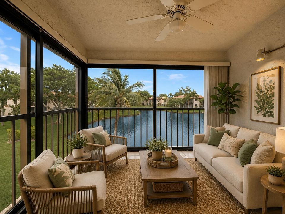 Enclosed patio