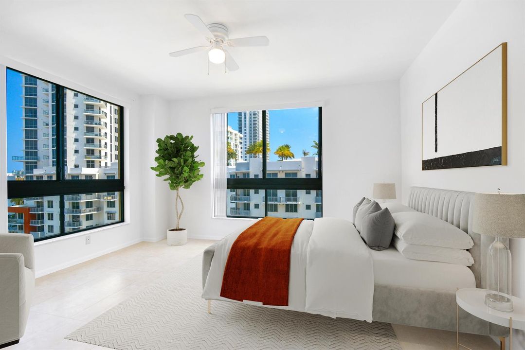 Virtually Stage bedroom