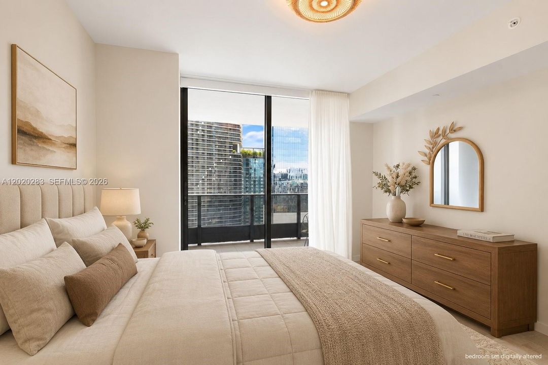 Digitally Altered Bedroom set