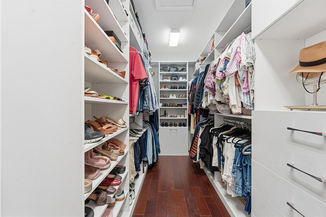 primary walk in closet