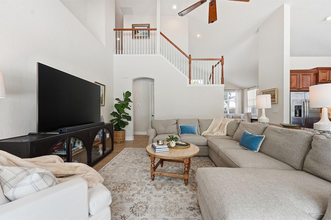 soaring ceilings
