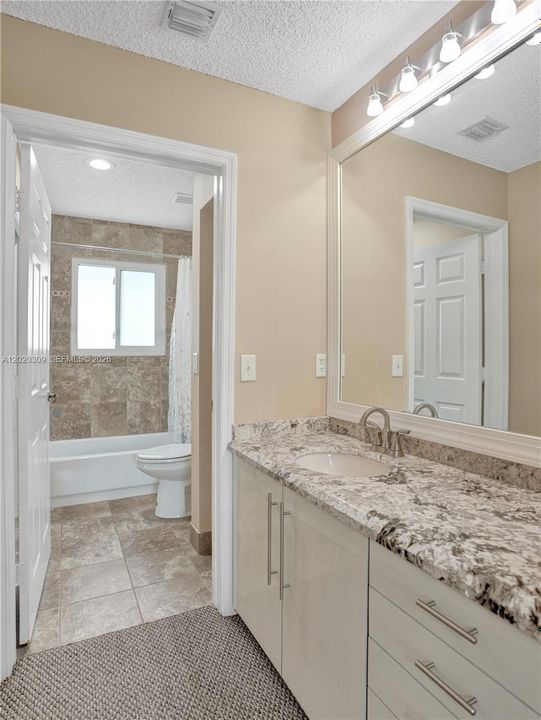 Full bathroom upstairs