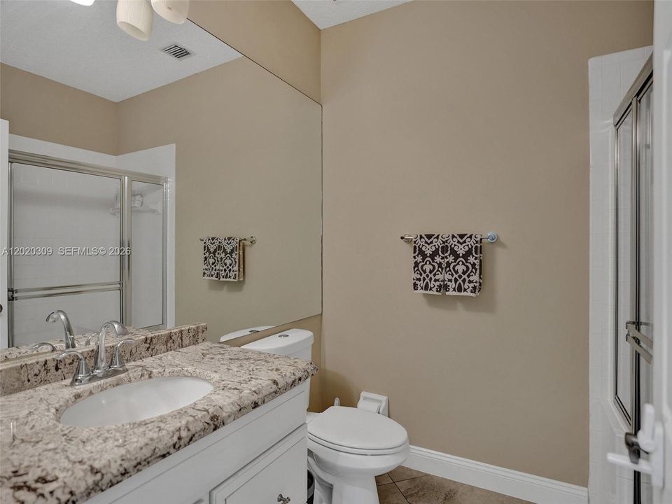 Full bathroom upstairs