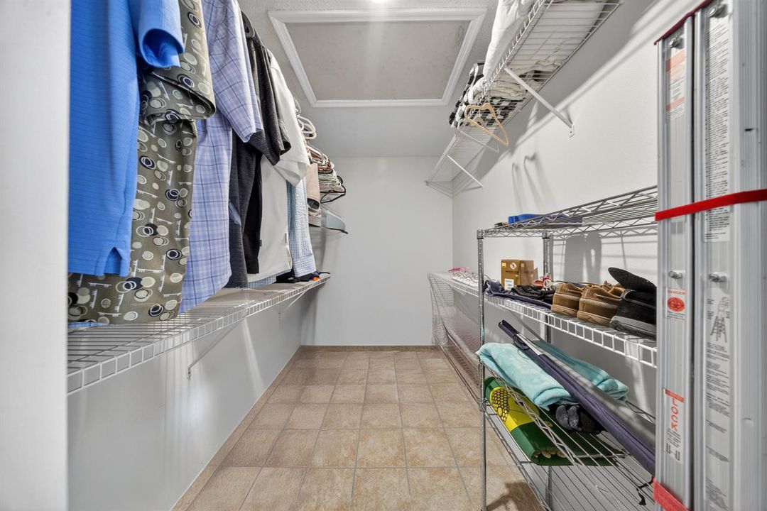 Primary Walk In Closet