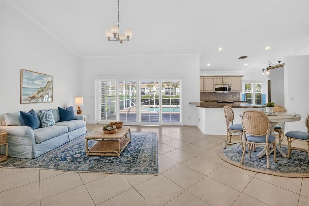 Living Room Staged