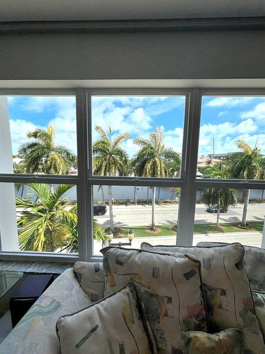 living room view
