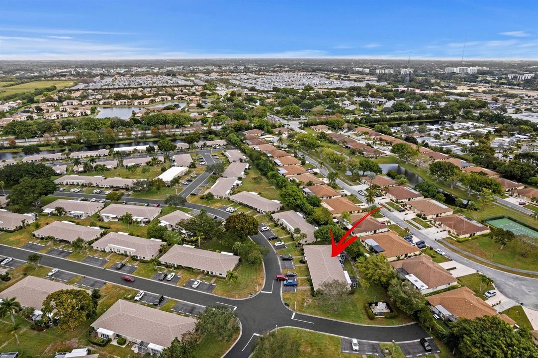 Aerial Neighborhood View