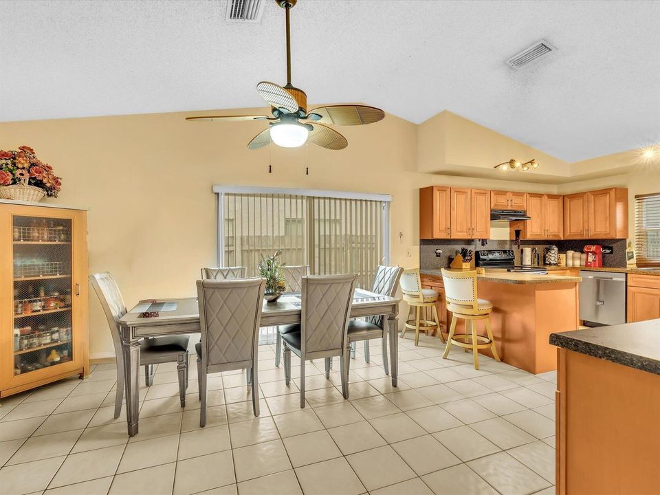 Dining and Kitchen Area