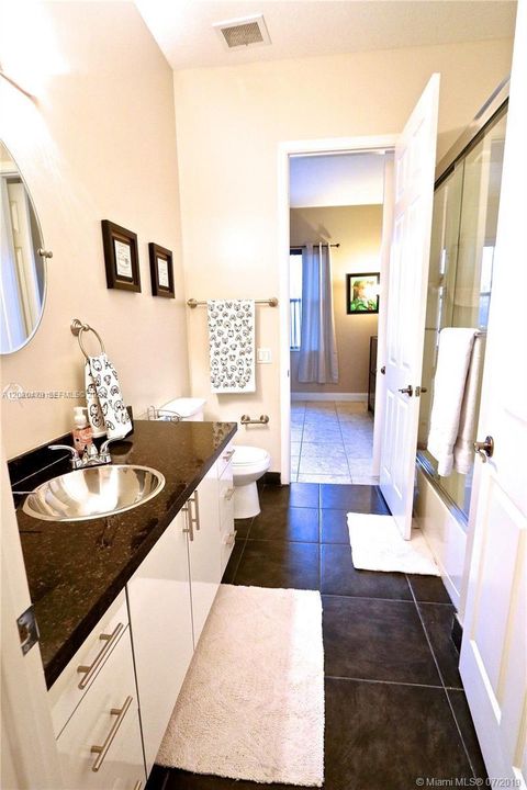 Secondary bathroom