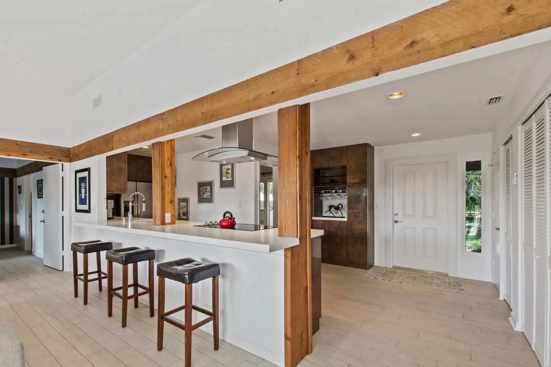 View from Great Room to Kitchen