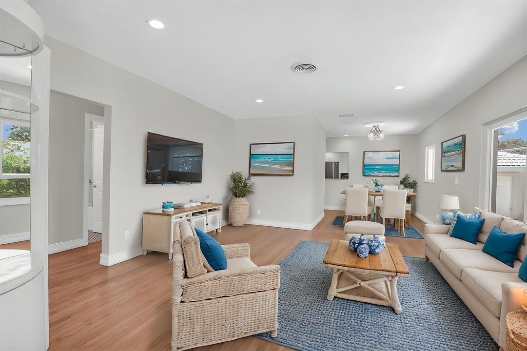 Living Room - Virtually Staged