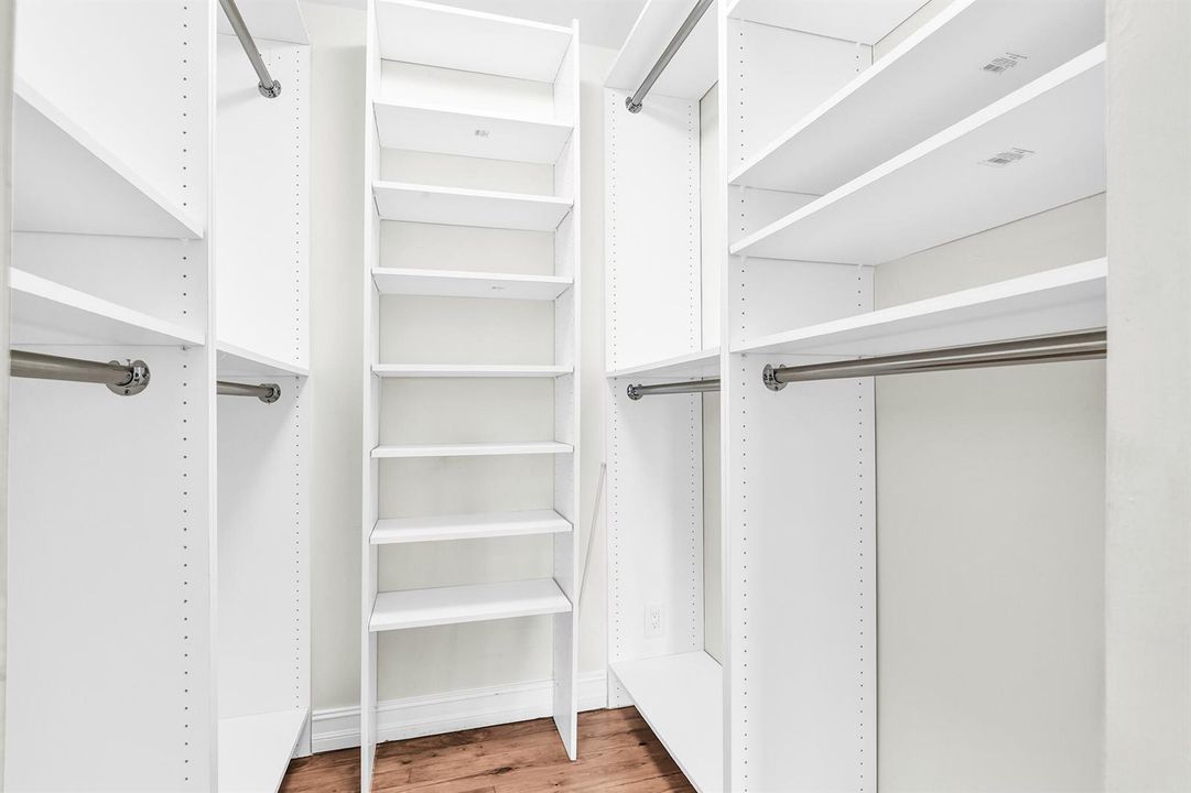 Primary Walk-in Closet
