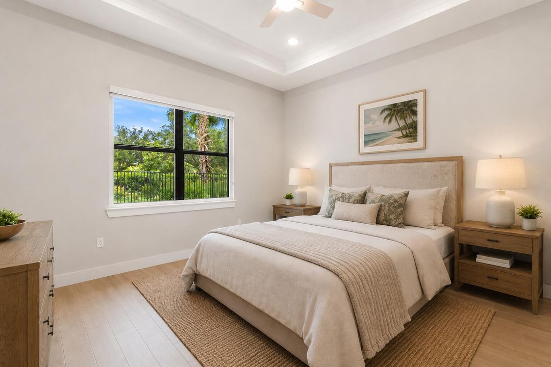 Master Bedroom AI Rendering