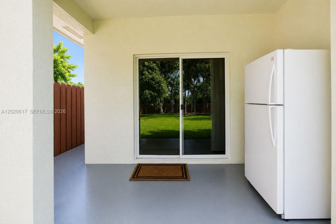 Covered porch