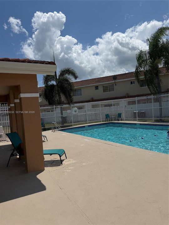 Pool area