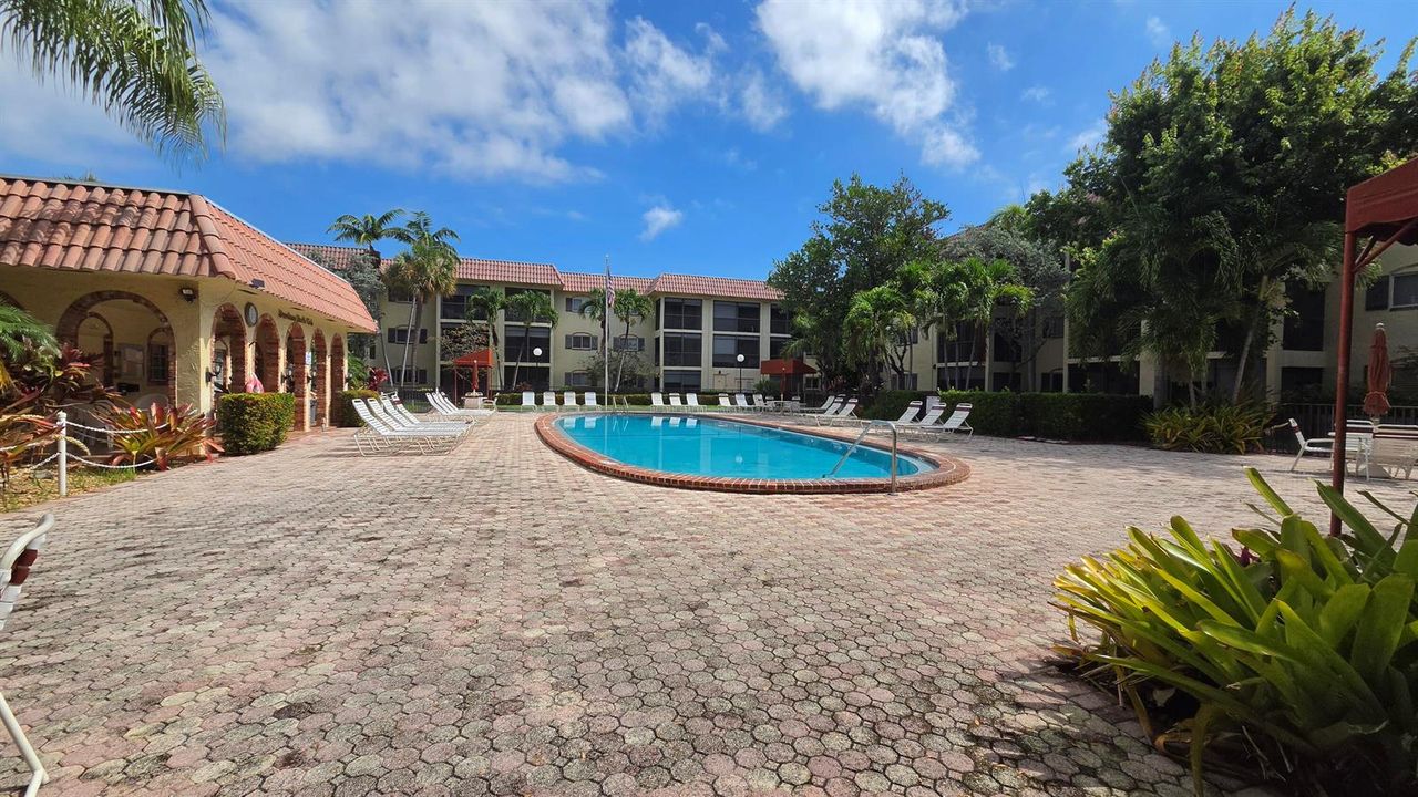 Pool area