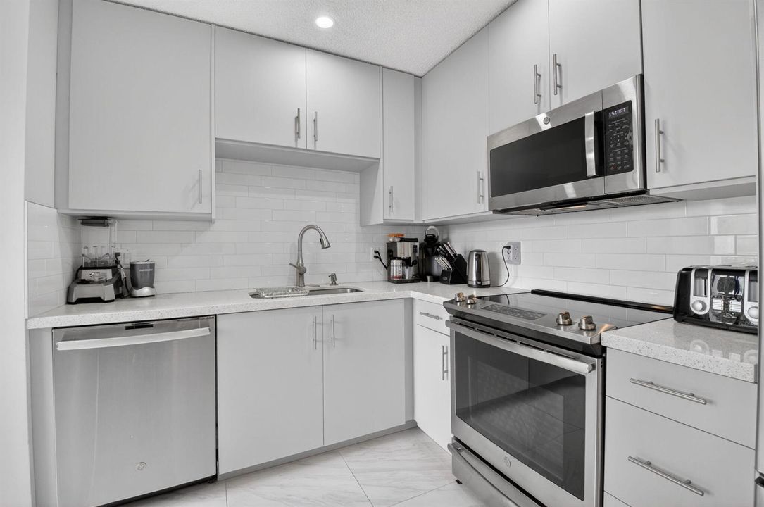 Clean, white and functional