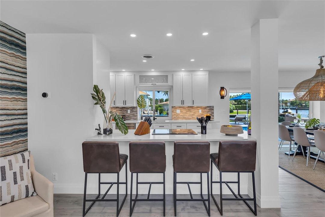 Breakfast bar