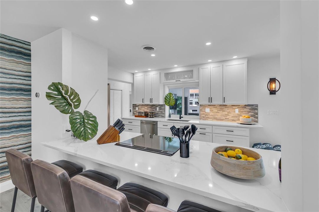 Breakfast bar