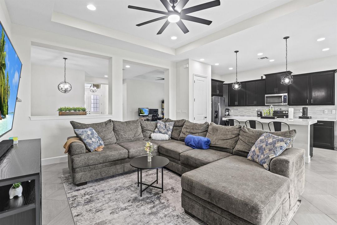 Family Room & Kitchen