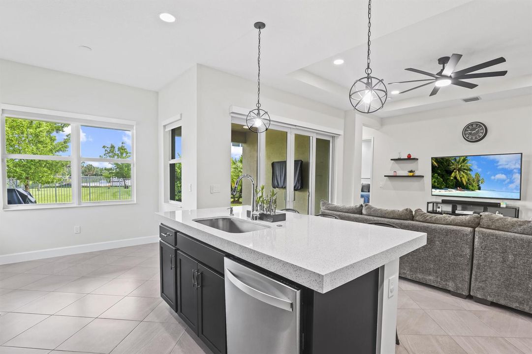 Kitchen & Family Room