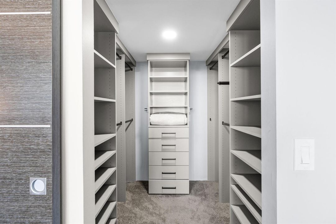 Primary Walk-in Closet