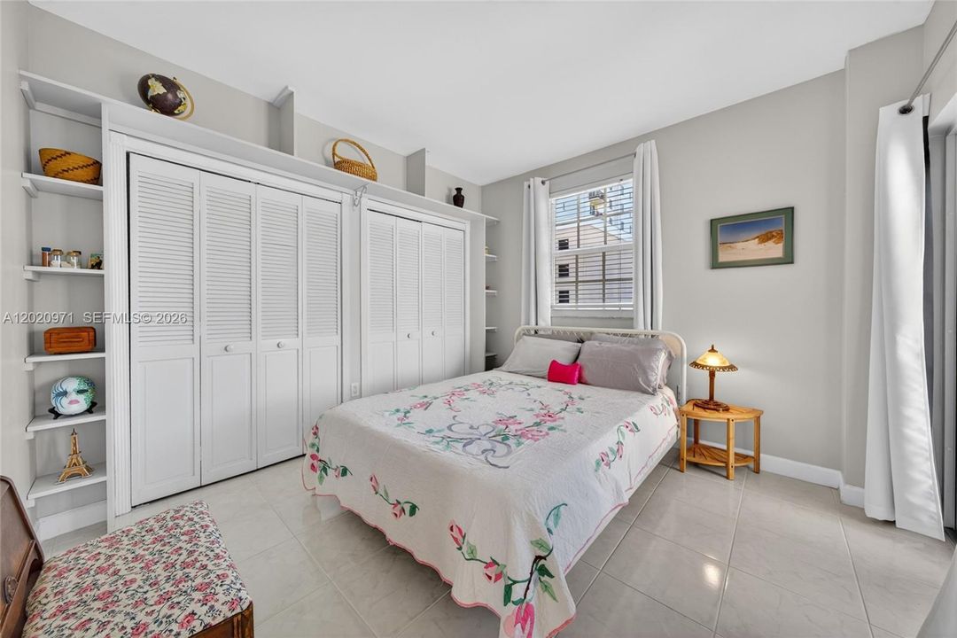 with Large Bank of Closets
