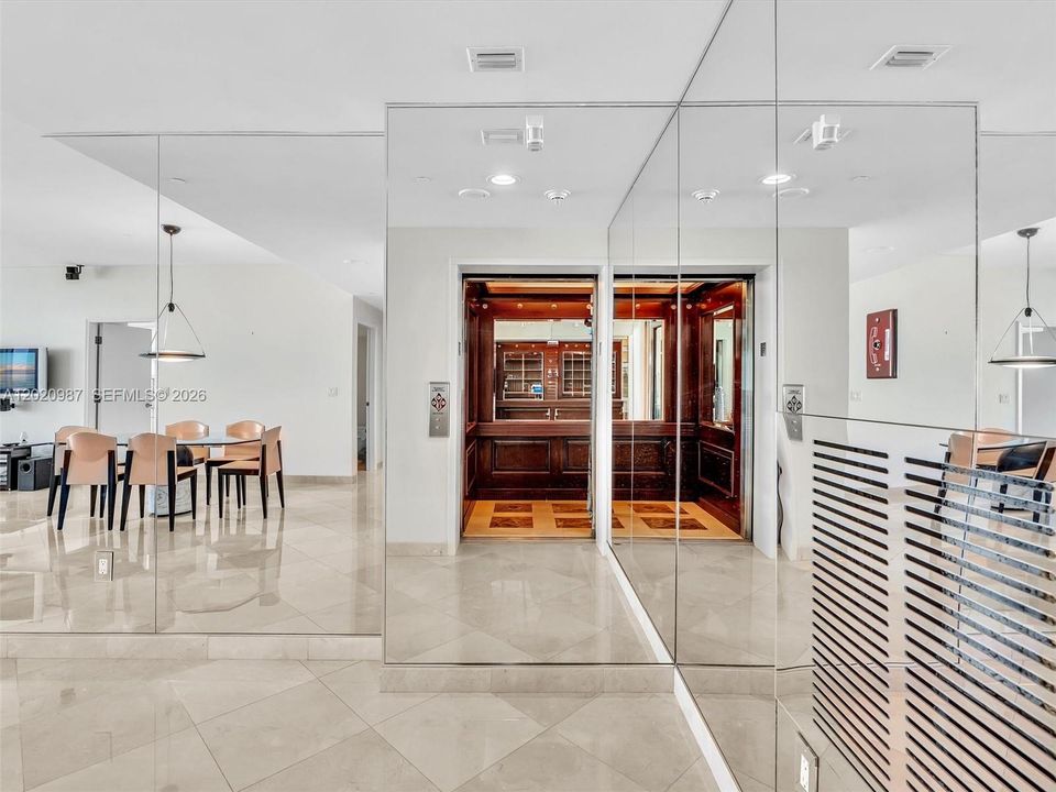 Private Elevator Opens direct to your unit