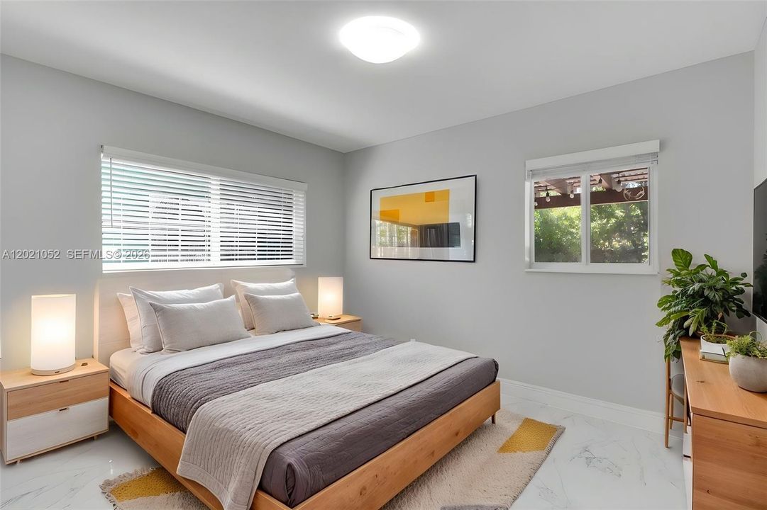 3rd Bedroom - Digitally staged