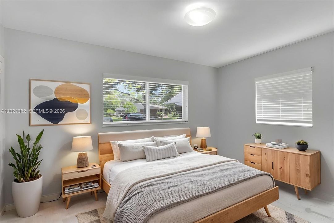 2nd Bedroom - digitally staged