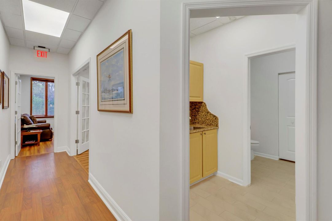 Hall to Executive Office & Conf Rm