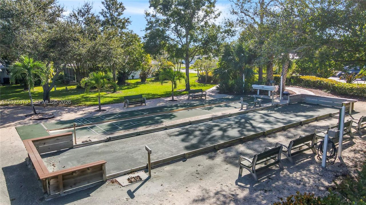 BOCCE BALL/SHUFFLE BOARD
