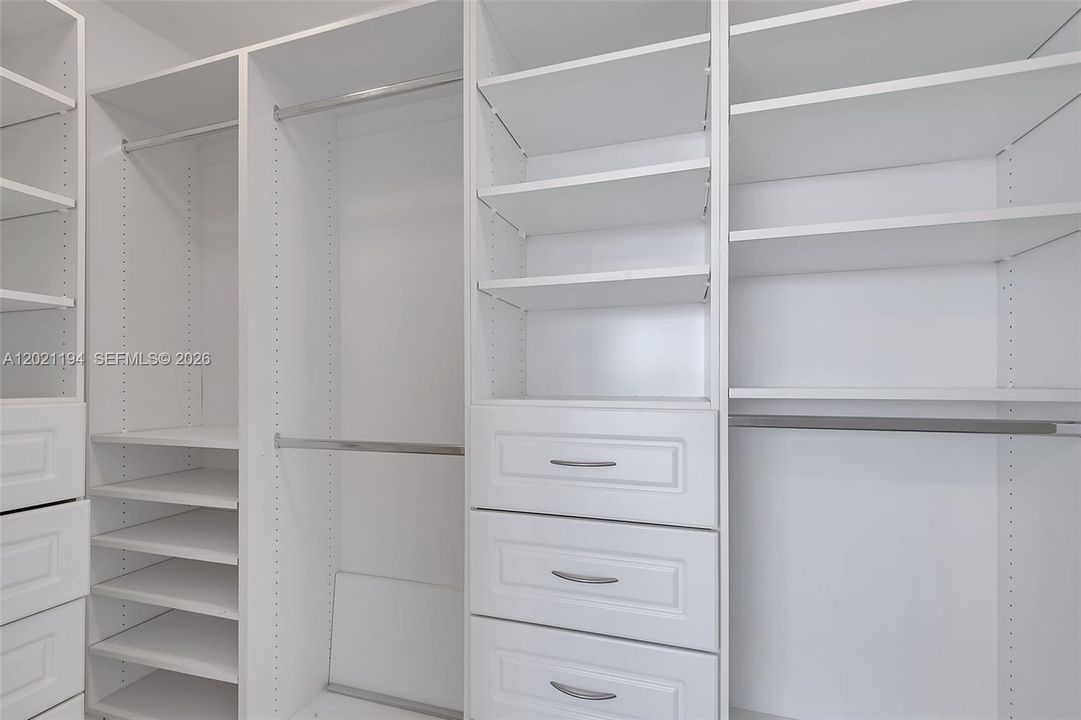 Walk-in closet