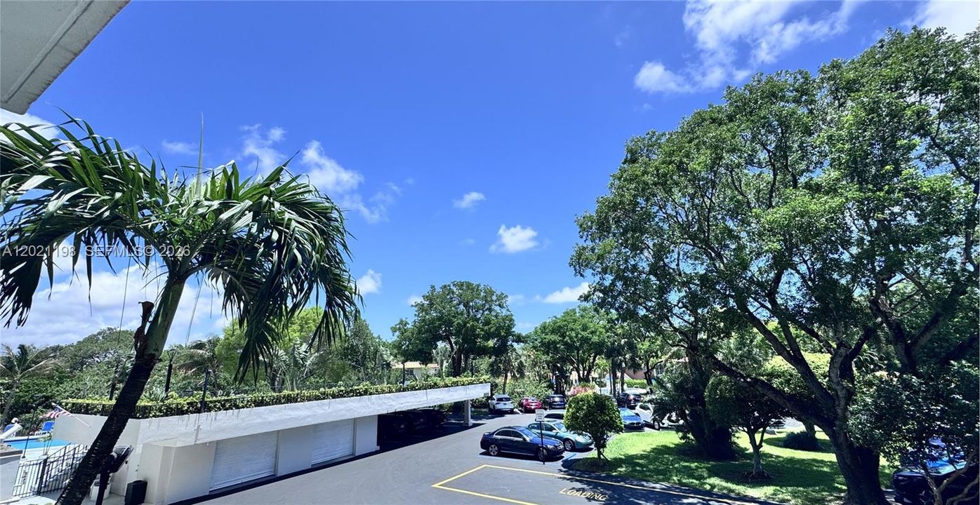 View from the balcony