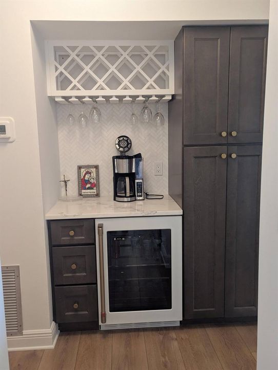 Unit Kitchen Area Wine Cooler