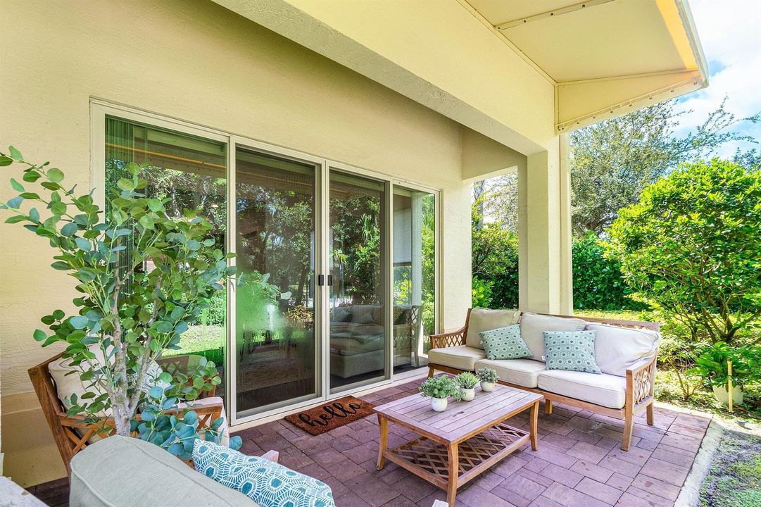 Private Covered Patio