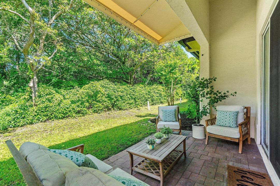 Private Covered Patio