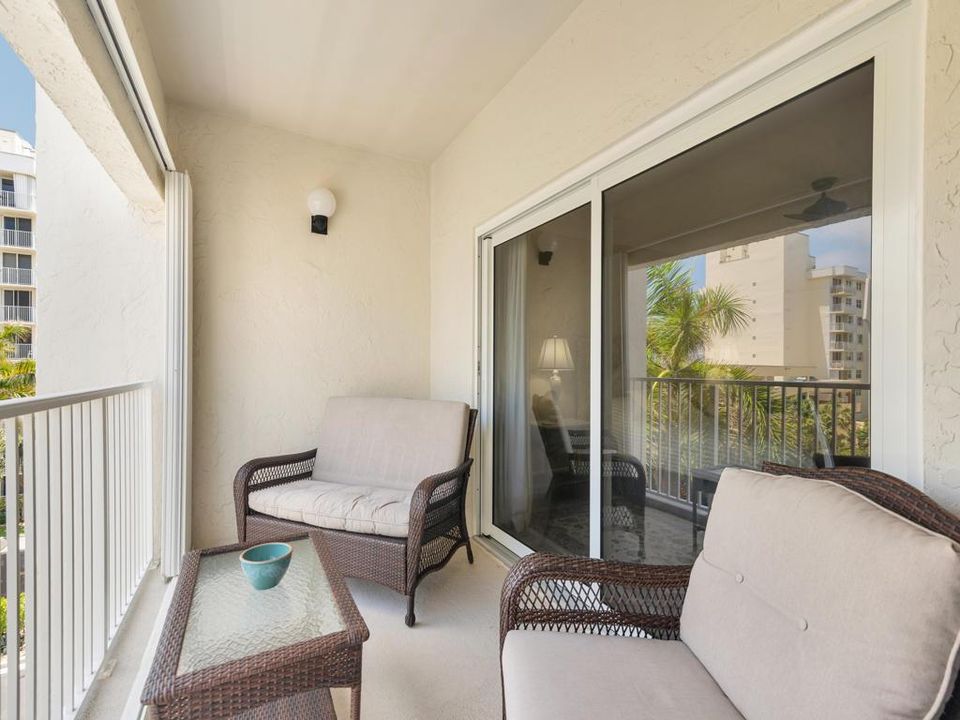 Large balcony
