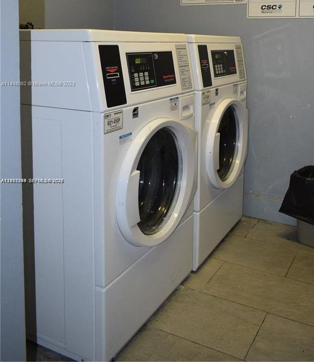 Laundry  in Every Floor