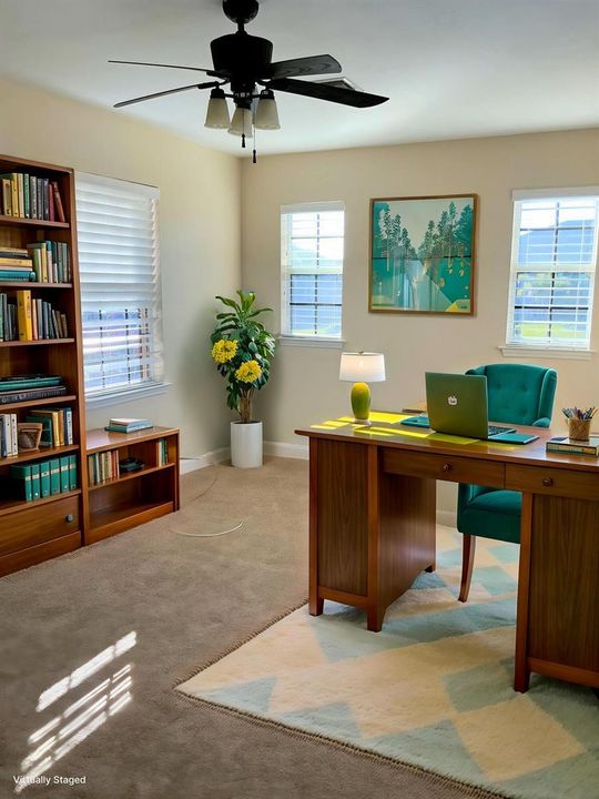 Den-Office - Home Office - Mid-Century M