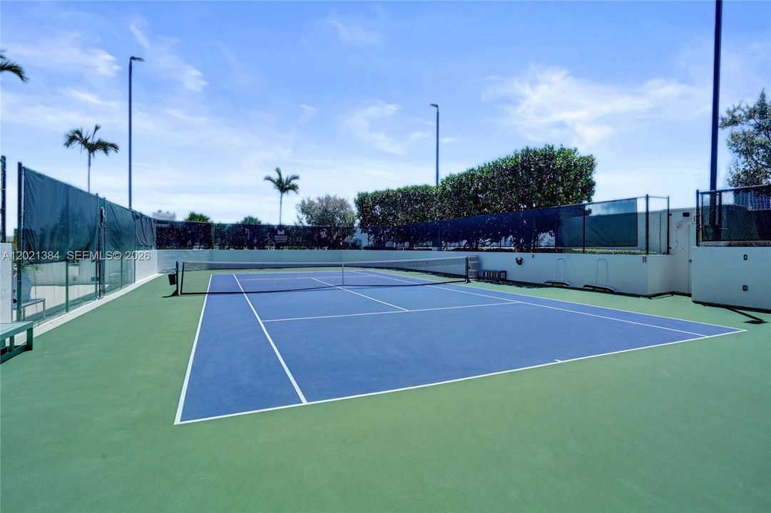 SERVE UP SOME TENNIS AT YOUR PRIVATE  UPGRADED COURTS!