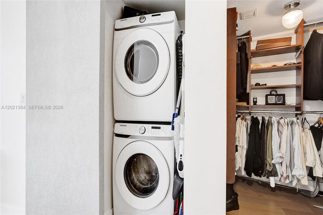 UPGRADED WASHER & DRYER!