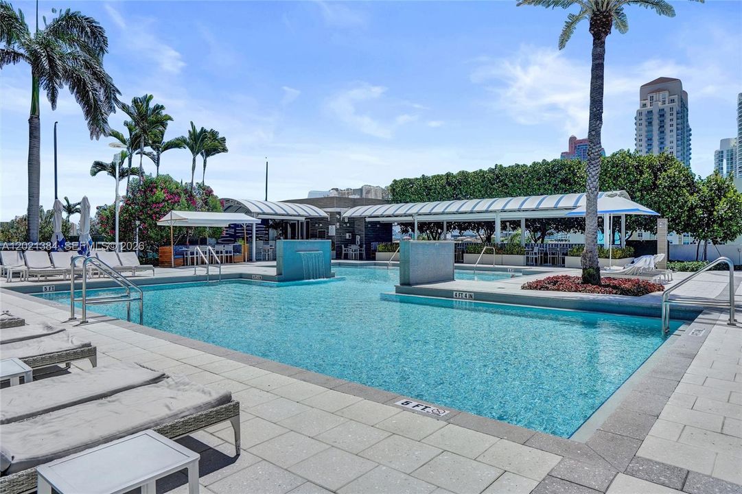 TAKE A SWIM OR ENJOY A DAY IN THE SUN AT YOUR RESORT STYLE POOL!