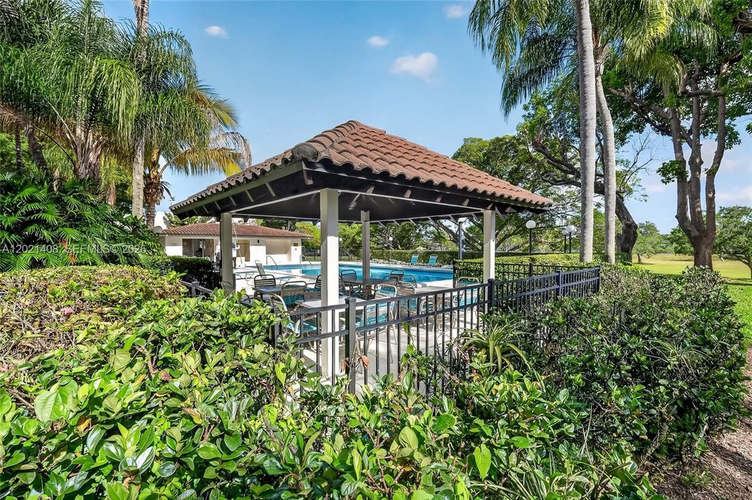 pool area