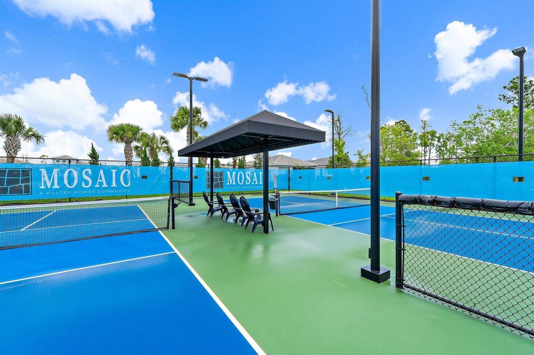 Pickleball courts