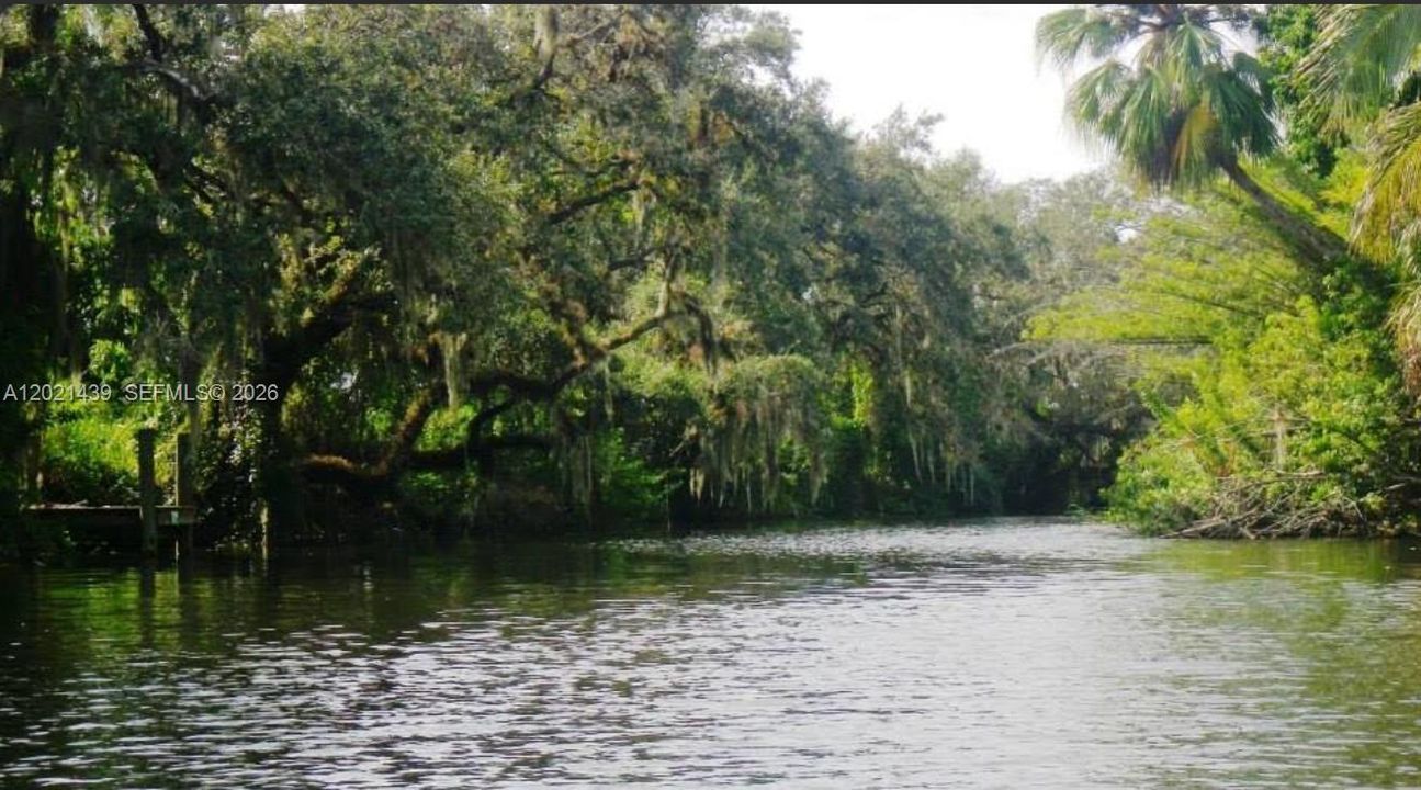 River nearby