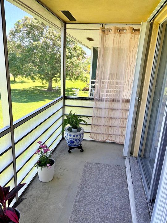Enclosed porch